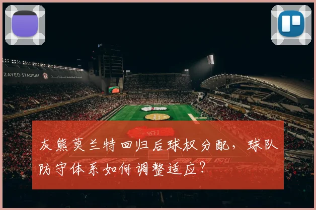 灰熊莫兰特回归后球权分配，球队防守体系如何调整适应？